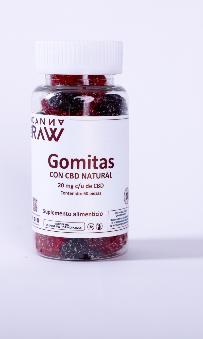 Gomitas de CBD 60 Piezas