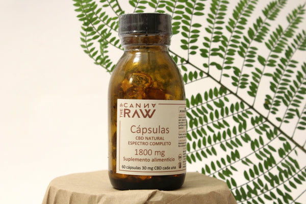 Cápsulas Suplemento Alimenticio CBD Full Spectrum