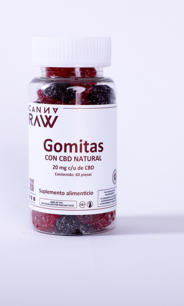 Gomitas de CBD 60 Piezas