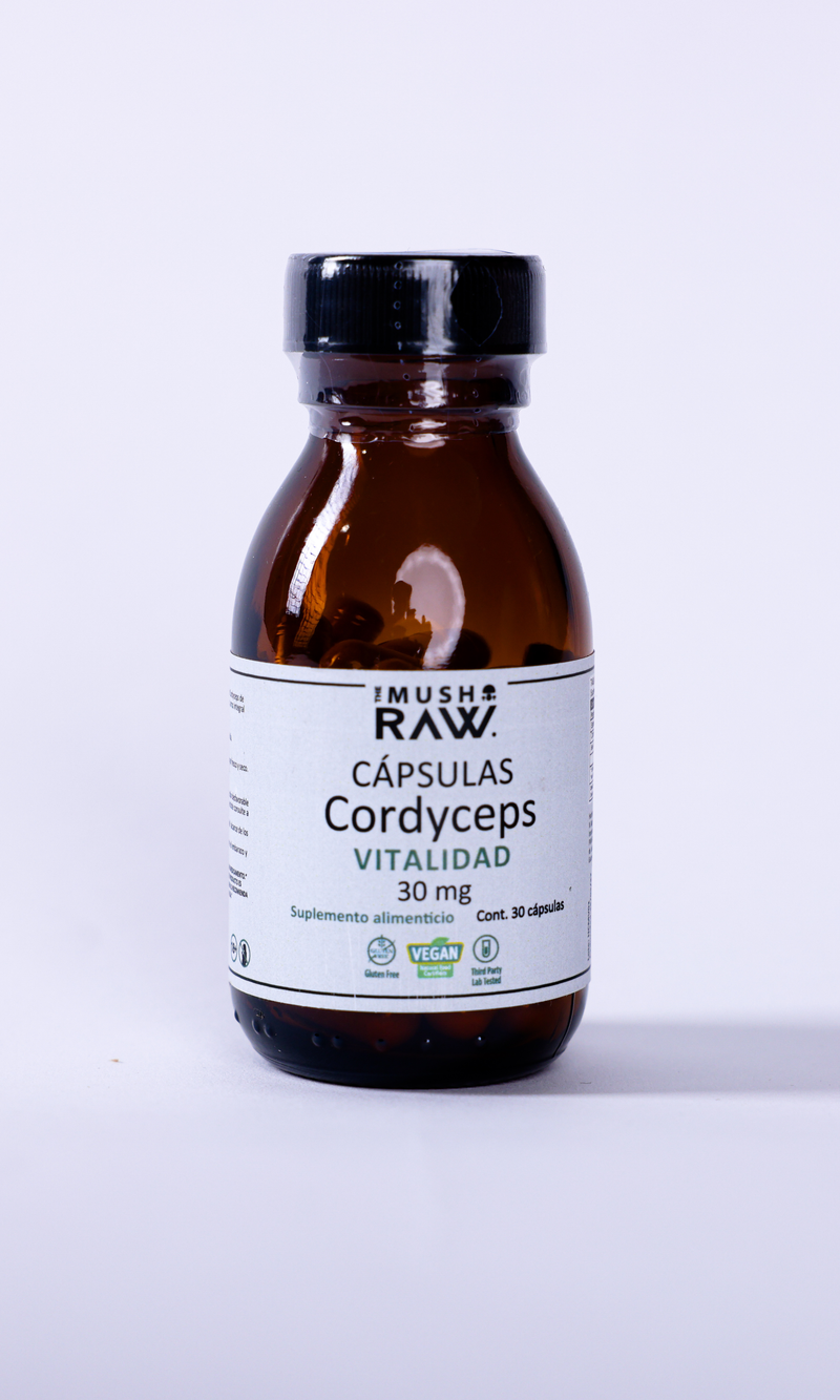 Vitalidad, Cápsulas de Hongo Cordyceps