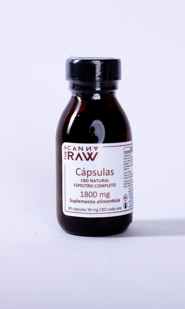 Cápsulas Suplemento Alimenticio CBD Full Spectrum
