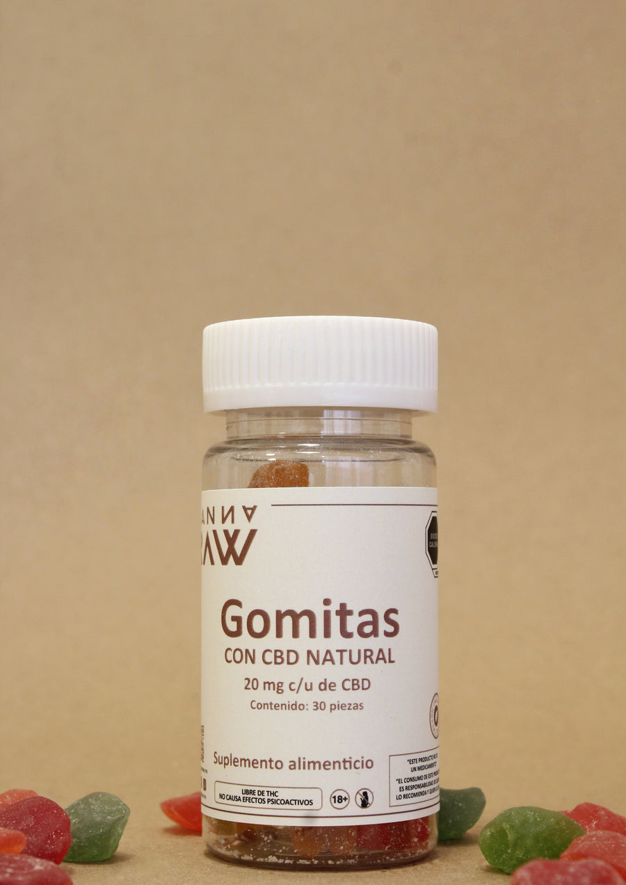 Gomitas con CBD 30 piezas