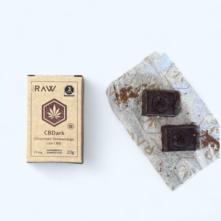 CBDark Chocolate Semi-amargo 15mg