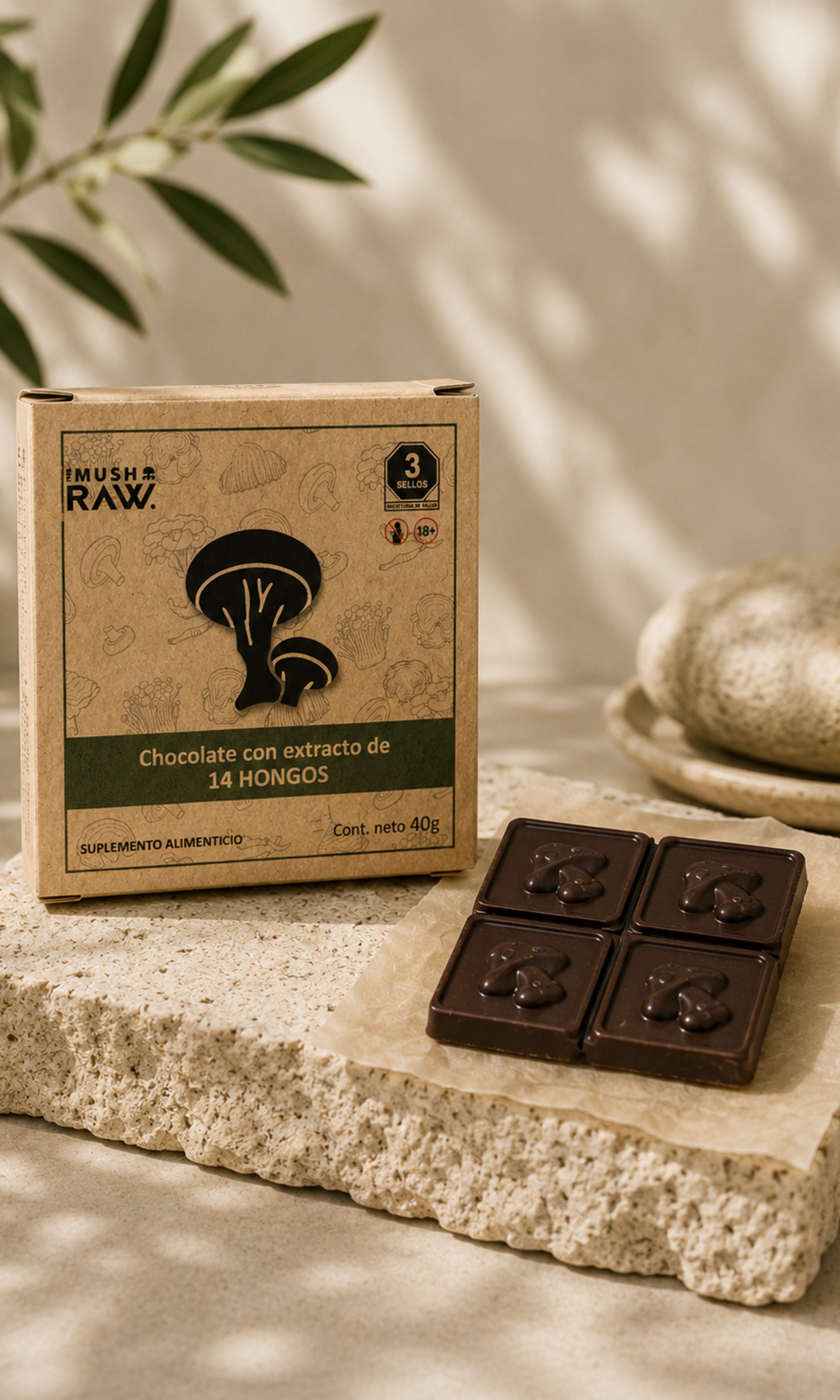 Chocolate 14 Hongos