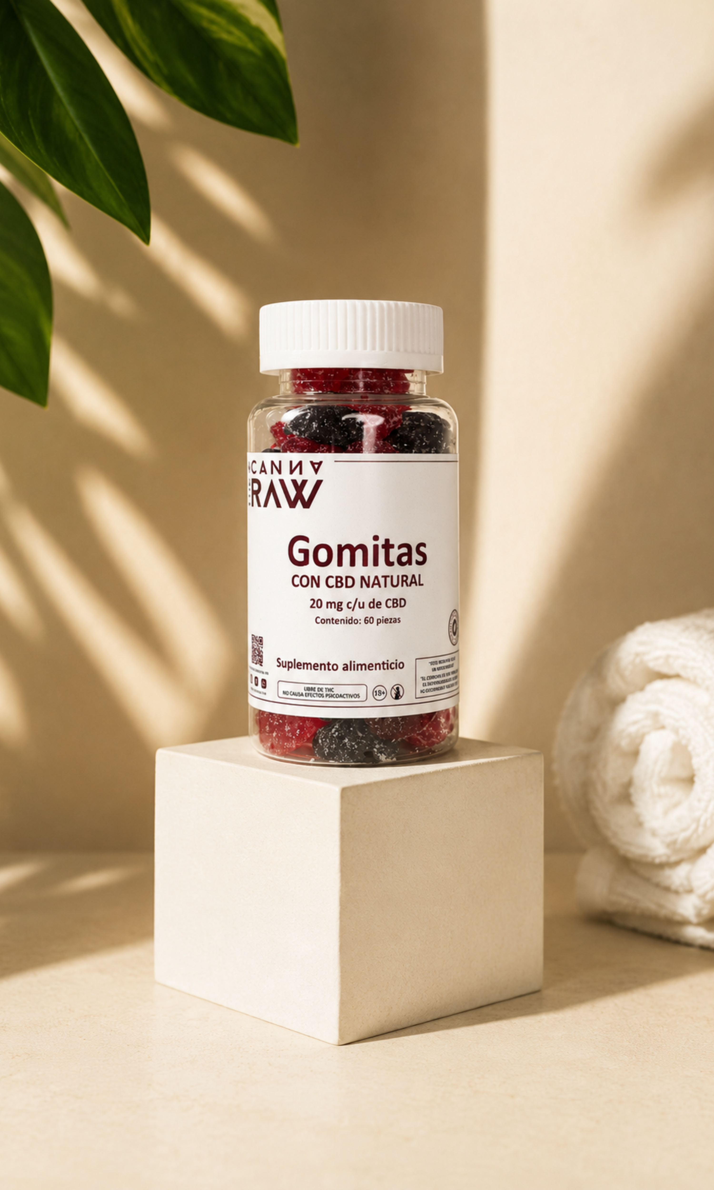 Gomitas de CBD 60 Piezas